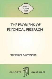 The Problems of Psychical Research