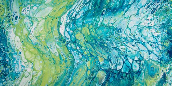 How to Do acrylic pour painting